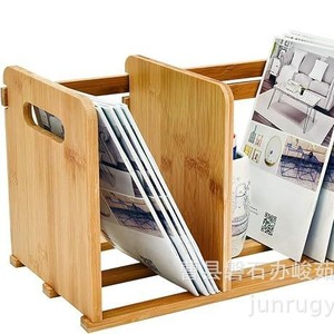 Wooden Extendable Bookshelf For <b>Desktops</b> Solid Wood Book Organizer Adjustable Storage Rack For Students And Children - Product Image 4
