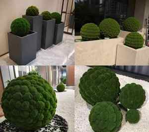 Pierres artificielles en céramique légère de tailles variées, imitation mousse, pour la décoration de jardins et de pots de fleurs à la maison - Product Image 5