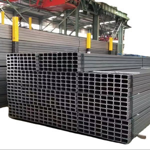 Tube carré galvanisé à <span class=keywords><strong>chaud</strong></span> de haute qualité 50x50mm, épaisseur 1,8mm, tube sectionnel creux rectangulaire en acier ERW pour la construction - Product Image 1