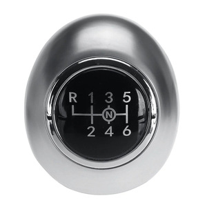 Mercedes-Benz Car Gear <b>Shift</b> <b>Knob</b> Aluminum Alloy Silver 6-Speed Manual Transmission Replacement Part - Product Image 2