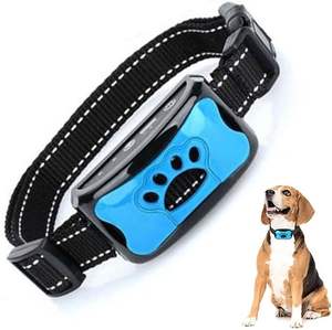 Collar antiladridos impermeable de plástico recargable inteligente para perros pequeños, medianos y grandes <span class=keywords><strong>Control</strong></span> de ladridos de sensibilidad de sonido de 7 niveles - Product Image 1
