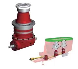 เครื่องตัดหญ้าแบบเฟืองเฉียงสำหรับงานเกษตรกรรม ใช้กับรถไถเดินตามแบบมี PTO สำหรับทำสวน - Product Image 3