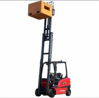 Forklift Listrik Gudang Truk Pengangkat 1 Ton 2 Ton 3 Ton Operasi Duduk Peralatan Penanganan Pallet di Kolombia