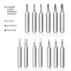 Tête de tour à fraiser manuelle en acier à outils S2 H4x28mm, pointe hexagonale magnétique 4mm, qualité DIY, OEM - Product Image 2