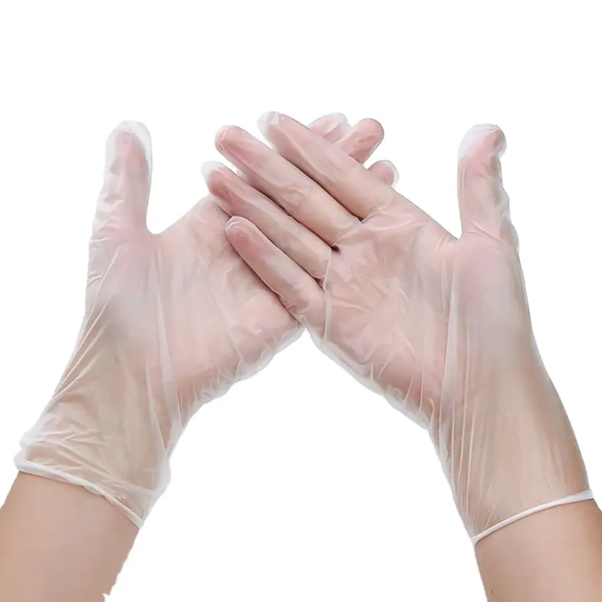Manufacture Powder Free Disposable Vinyl Gloves PVC Gloves