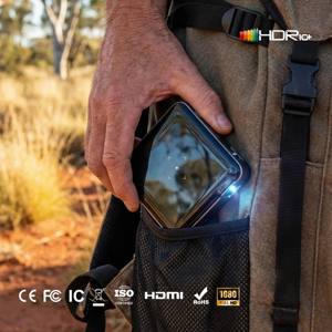 Mini projecteur DLP 1080P Android 11 P60 certifié OEM EU <span class=keywords><strong>avec</strong></span> fonctions de vue intelligentes 2G RAM et miroir d'<span class=keywords><strong>écran</strong></span> - Product Image 1