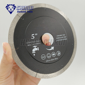 <span class=keywords><strong>Professionnel</strong></span> 5in 125mm pressé à chaud Super mince coupe humide lame de scie affûtage <span class=keywords><strong>disque</strong></span> de <span class=keywords><strong>diamant</strong></span> pour carreaux de porcelaine en céramique - Product Image 4