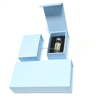 BL-013 Conception personnalisée gratuite Impression de logo holographique Boîte en papier 3ml Étiquettes autocollantes pour flacon 10ml et Boîte en papier pour flacon 3ml avec plateau