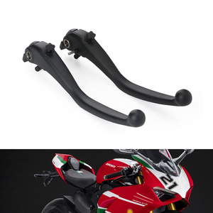 Leviers de frein et d'embrayage pour moto - Compatibles avec les modèles <span class=keywords><strong>Ducati</strong></span> Streetfighter 1100 S 1198 Diavel Carbon - Product Image 1
