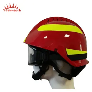 CE Certificate EN443 Fire Fighting Helmet Fire Fighter Helmet