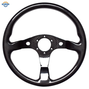 אוניברסלי מרוצי ספורט הגה 340mm שטוח צלחת 6 בורג סיבי פחמן הגה - Product Image 1
