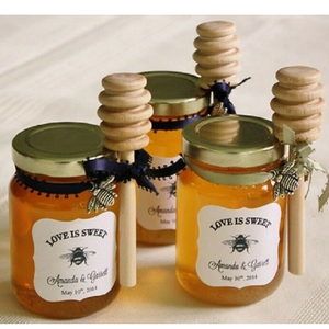 Wholesale 1.5oz Empty Round Food Storage <strong>Weeding</strong> Favors Jam Jelly Canning Honey Glass <strong>Jar</strong> - Product Image 6
