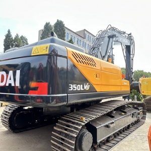 Excavadora Hyundai 350LVS Original de Alto Rendimiento, 35 Toneladas, Usada, con Orugas Hidráulicas, en Venta - Product Image 3
