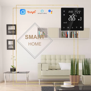 Cabezal de termostato inteligente con controlador de temperatura <span class=keywords><strong>digital</strong></span> WiFi con calefacción flexible para uso en hoteles y apartamentos - Product Image 6