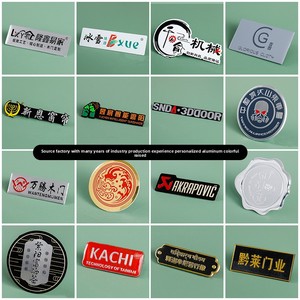 Kunden spezifische Galvanik von Aluminium-Zink-Legierung Metall Handwerk für Logos und Typenschilder mit Metall kalibrierung - Product Image 3