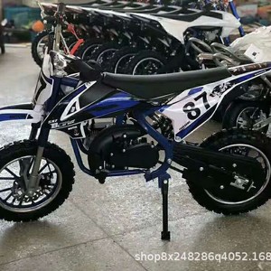 דגם חדש של אופנוע שטח דו-פעימתי לילדים בנפח 49 סמ\"ק, דגם 001, אופנוע מיני למבוגרים, אופני הרים, מהירות 35 ק\"מ/שעה - Product Image 3