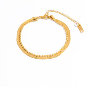Stainless Steel <b>Bracelet</b> 18K <b>Gold</b> Plated Cuban Chain <b>Chunky</b> Link Fashion Jewelry Unisex <b>Bracelets</b> For Women Men - Product Image 5