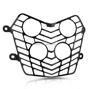 Accessoires de moto adaptés à <span class=keywords><strong>Yamaha</strong></span> TENERE700 <span class=keywords><strong>T700</strong></span> XTZ700 Filet de protection des phares en acier inoxydable modifié - Product Image 4