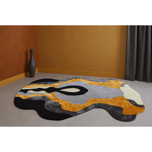 Wholesale Molten Flow <b>Rug</b> with Multi Color Luxury Style Hand Tufted Rectangle Shaped Molten Flow <b>Rug</b> For Floor Decor - Product Image 1