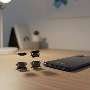 Adaptateur et connecteur de charge de type micro-USB CC26 pour téléphone portable Vivo X21 - Product Image 3