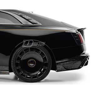 For Rolls Royce Spectre Msy Style Dry Carbon Fiber <b>Rear</b> <b>Spoiler</b> Wing RR - Product Image 5