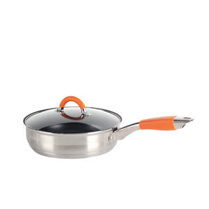 Wellway Classic Durable Stainless Steel Cookware Set <b>with</b> Stay-cool Handles Induction Compatible-12-Piece - Product Image 1