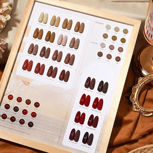 AILANUO Vernis à Ongles Base Coat Série Caramel 24 Couleurs Haute Résistance, Étiquetage en Gros, Bouteille Personnalisée - Product Image 2