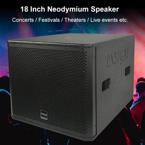 ลำโพงนีโอไดเมียม 2400 วัตต์ รุ่นใหม่ สำหรับงานแสดงบนเวทีในร่ม ระดับมืออาชีพ <span class=keywords><strong>ซับ</strong></span>วูฟเฟอร์แบบ Passive กำลังขับสูง ขนาด <span class=keywords><strong>18</strong></span> <span class=keywords><strong>นิ้ว</strong></span> - Product Image 3