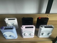 Mini amplificateur de voix avec microphone Lavalier sans fil Amplificateur de voix personnel pour enseignants pour conférences vocales