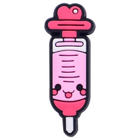 Épingles PVC série médicale breloques de chaussures en gros baskets décorations médecins uniforme chaussures décontractées Bracelet accessoires pour sabot