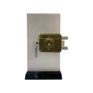 باب أمان عالي مزلاج بحافة نحاسية أسطوانة مسدود مثبت بحافة رمي طويلة - Product Image 2