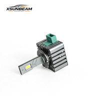 Sistema de Iluminación Automotriz, Bombilla LED para Faros Delanteros Serie D, 6500K CSP, Sin Errores Canbus, D1S D3S D5S, Enchufar y Usar, Repuestos para Automóviles, Lámpara de Actualización