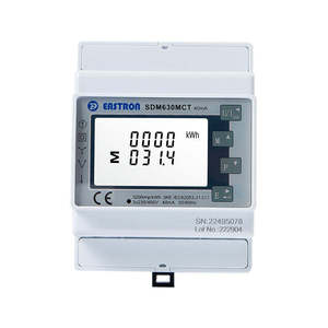 มิเตอร์วัดไฟฟ้าสามเฟสแบบสองทิศทาง รุ่น SDM630MCT สำหรับชุดอินเวอร์เตอร์ DEYE SUN SYNC - Product Image 1