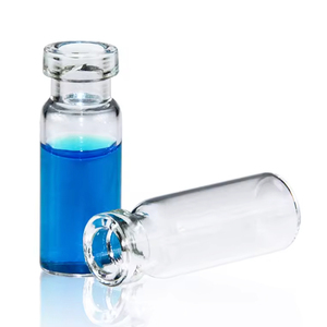 Clear <b>Glass</b> HPLC <b>Vial</b> 1.5mL Crimp Top Autosampler <b>Vials</b> For Laboratory Test - Product Image 4
