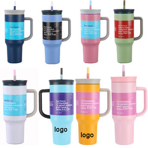 Pour Owal transfrontalier même Style grande capacité Double tasse à boire 304 acier inoxydable isolé tasse de fruits promotionnel 40oz grand - Product Image 6