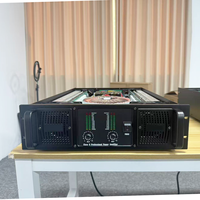 Amplificateur stéréo actif en métal de classe H 3U 2000W de qualité professionnelle avec transformateur en cuivre pur 8 ohms