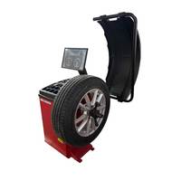 Machine d'équilibrage de roues d'usine haute performance, précision 1g, 140 tr/min, changeur de pneus automatique, poids de roue max. 70 kg pour réparation