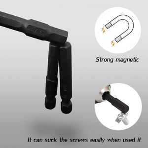 Đế Quốc 10-pc Đen 1/4 lục giác từ Screwdriver <span class=keywords><strong>Set</strong></span> với OEM hỗ trợ cho vườn và các ứng dụng điện - Product Image 5