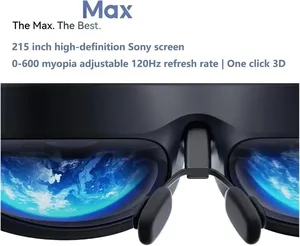 Lentes Inteligentes 3D AR Rokid MAX con Pantalla Micro OLED 215max, 50° de Campo de Visión, Compatibles con Teléfonos, Switch, <span class=keywords><strong>PS5</strong></span>, Xbox y PC <span class=keywords><strong>VR</strong></span>, Todo en Uno - Product Image 3