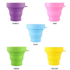 Gobelet d'eau pliable en silicone durable, anti-fuite, léger, écologique, sans BPA, pour les voyages - Product Image 4