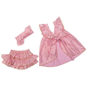 Vêtements de Boutique pour Enfants en Gros, Ensembles de Vêtements d'Été Tissés pour Nouveau-nés (Haut et Culotte), Ensembles de Vêtements Formels 2 Pièces - Product Image 1