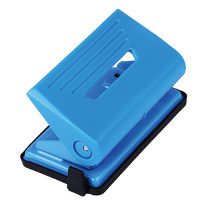 Perforadora Manual de acero para escritorio, perforadora de tres agujeros de papel, <span class=keywords><strong>negra</strong></span>, ajustable - Product Image 6