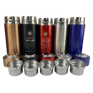 Chăm sóc sức khỏe cung cấp 304 thép không gỉ kiềm năng lượng Nano Bình Tourmaline nước nano cốc nước nanomet chai kiềm cho - Product Image 2