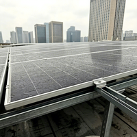 Kit de fixation pour panneaux solaires sur toiture métallique, support de montage en aluminium pour toiture en tôle trapézoïdale, installation solaire