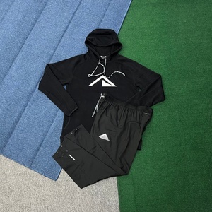 Felpe sportive di marca di alta qualità, set di <span class=keywords><strong>abbigliamento</strong></span> <span class=keywords><strong>sportivo</strong></span> casual unisex alla moda e di tendenza, vestibilità ampia e snellente, vendita all'ingrosso. - Product Image 2