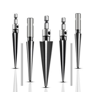 Taper <b>Reamers</b> 3-13mm Manual Round Shank For Metal Wood Plastic Drilling - Product Image 1