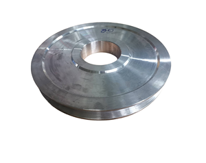 OEM tùy chỉnh mạ kẽm nhôm ròng rọc dây ròng rọc ổ đĩa CNC gia công xe chế biến một phần CNC khoan chuốt - Product Image 4