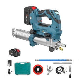 двойной насос для смазки с литиевой батареей Электрический смазочный пистолет автоматический беспроводной смазочный пистолет - Product Image 2