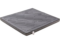 Matelas fin en fibre de coco, tissé en fibre de palmier, sans colle, écologique, soutien ergonomique rigide, taille personnalisable disponible