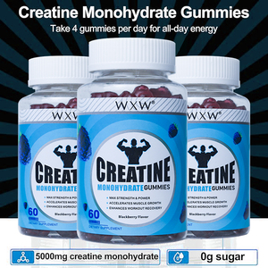 Mayorista Energy Boost and Recover Creatine Monohydrate Gummies Blackberry Sabor Gummies Creatine Monohydrate Extract Gummies - Product Image 2